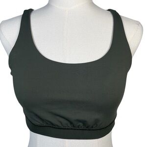 Lululemon Energy Sports Bra Olive Green Size 10